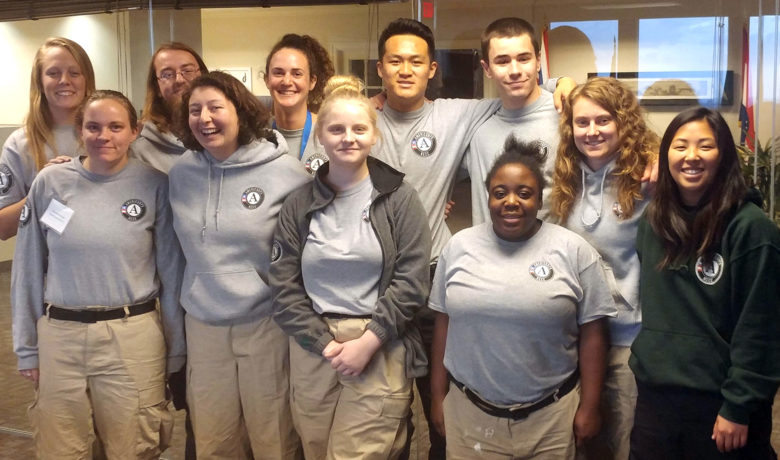 AmeriCorps NCCC Members Arrive