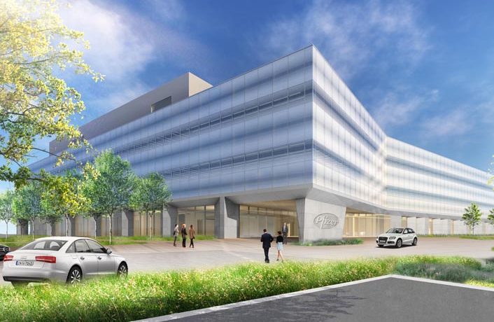 Pfizer R&D Campus Nears Completion