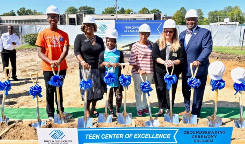 Boys & Girls Club Holds Groundbreaking In Ferguson